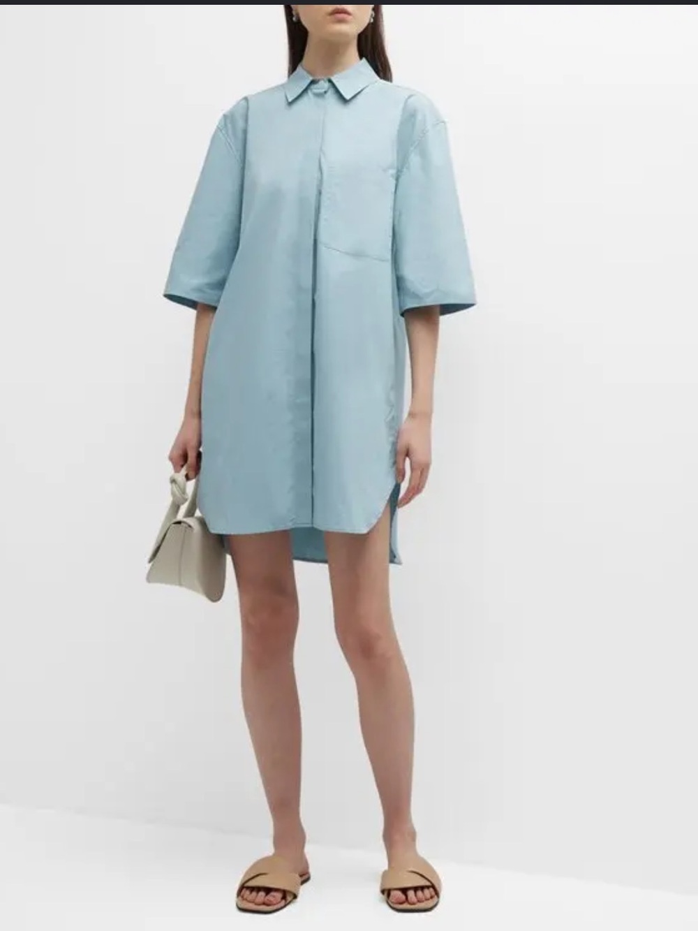 Loulou Studio Evora Shirt Dress Large